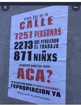 Resultado de imagen para ni gente sin casa ni casas sin gente