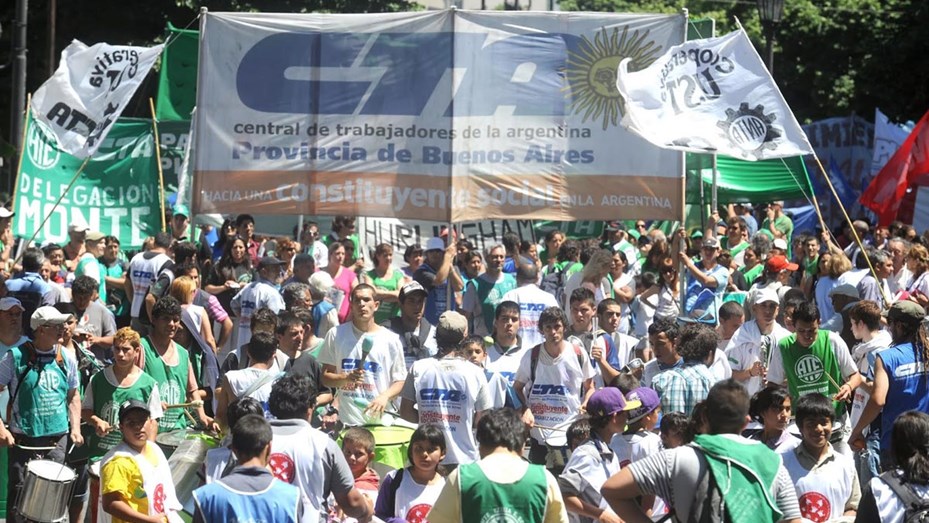 ATE y CTA Autónoma realizarán un paro nacional con movilización - Telefe Mar del Plata