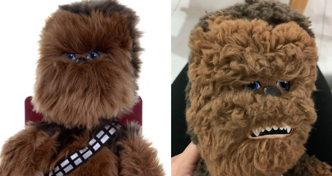 peluche de chewbacca