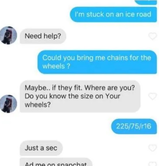 Mujer que quedó varada fue auxiliada tras crear una cuenta en Tinder Mujer que quedó varada fue auxiliada tras crear una cuenta en Tinder