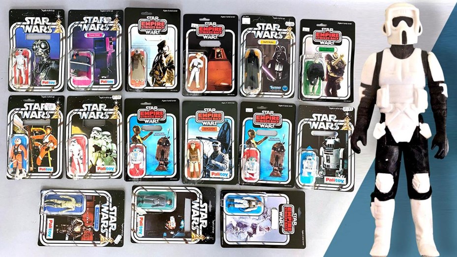 Hallaron en bolsas de basura una colección de Star Wars que vale US$ 500 mil - Telefe Córdoba