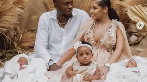 Día del Padre: El jamaiquino Usain Bolt fue papá de gemelos - Telefe Noticias