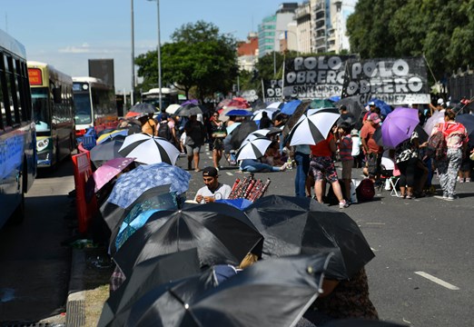 Los piqueteros vuelven a las calles y rutas en la previa de Semana Santa 1 unidad piquetera 2