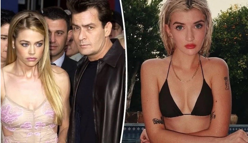 La hija de Charlie Sheen reveló cómo se gana la vida 1 hija charlie