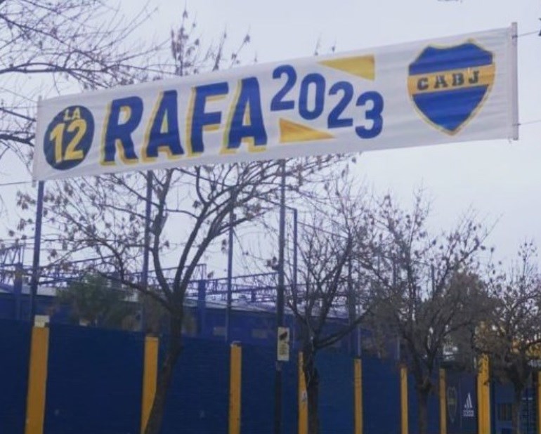 Comenzó la campaña de Rafael Di Zeo para ser presidente de Boca 2 rafa pasacalle