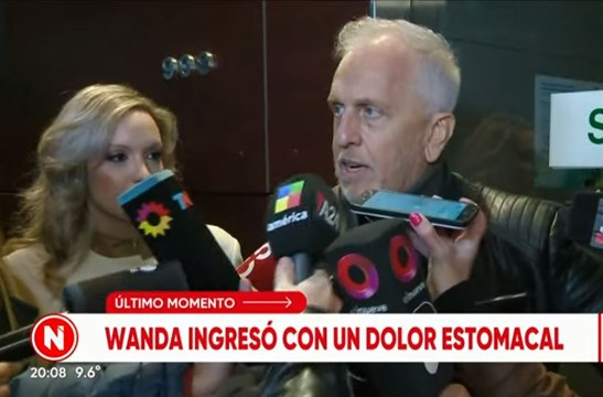 Internaron a Wanda Nara por una dolencia estomacal 2 andres nara