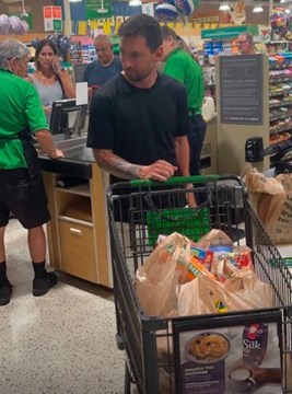 Messi en Miami: tras su primer entrenamiento, el rosarino salió de compras 1 messi compras 2