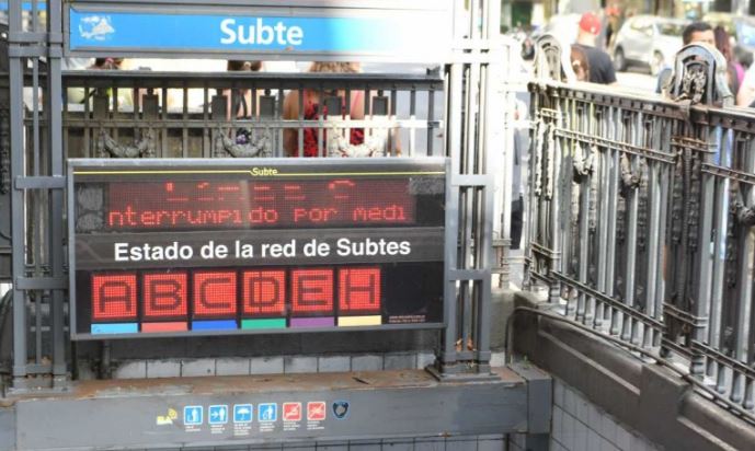 Paro De Subte: A Qué Hora Será Y Cuáles Son Las Líneas Afectadas ...