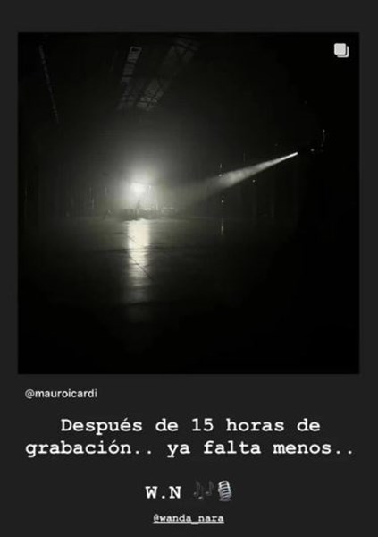 Icardi mostró en redes imágenes inéditas del lanzamiento de Wanda Nara como cantante 2 wanda mauro