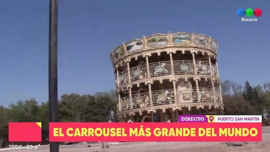 El carrousel m s grande del mundo de Puerto San Mart n se