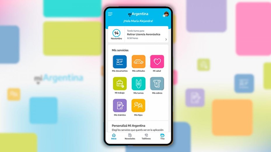 Cómo es la nueva versión de la App "Mi Argentina" que incluye el DNI digital