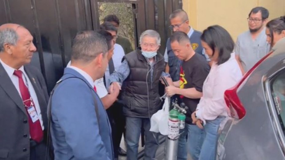 Alberto Fujimori quedó en libertad 1 e-card