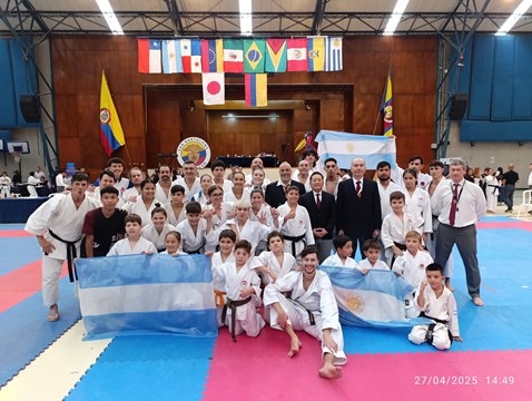 Karate: Argentina obtuvo en Colombia 30 medallas de oro, 19 de plata y 12 de bronces 2 whatsapp image 2025 04 28 at 174607