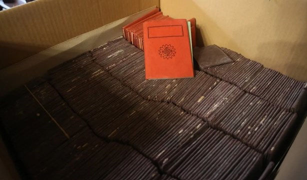 Descubrieron material de propaganda nazi en el archivo de la Corte Suprema 3 nazis corte suprema 4